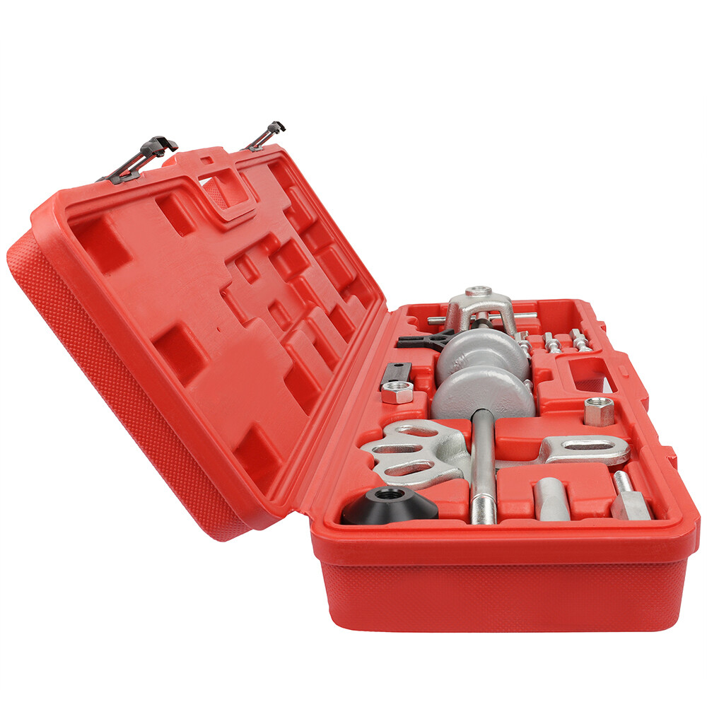 17PCS Slide Hammer Dent Puller Tool Kit Wrench Adapter Axle Bearing Hub Auto Kit