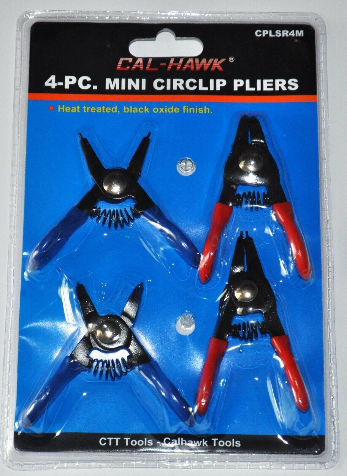 4 Pcs Mini Snap Ring Pliers Set Heavy Duty External/Internal Circlip Pliers