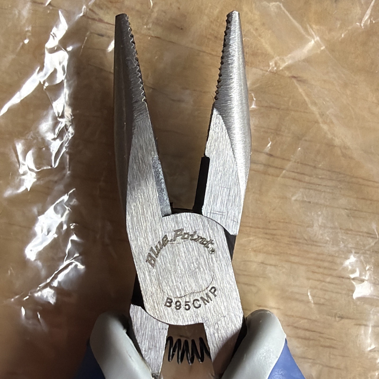 Blue Point Tools 4-7/8″ Long Mini Needle Nose Pliers W/ Cutters B95CMP NEW
