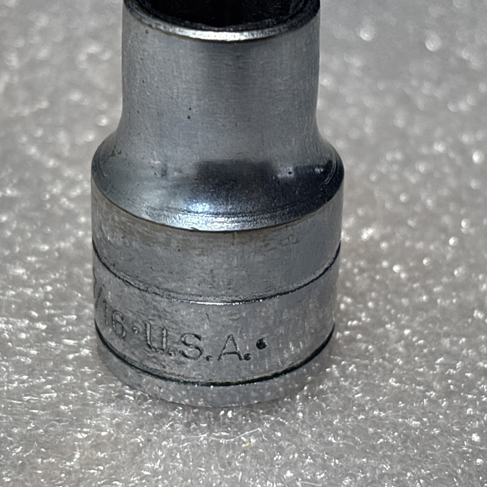S-K vintage 1/2” 6pt socket lot (3). USA