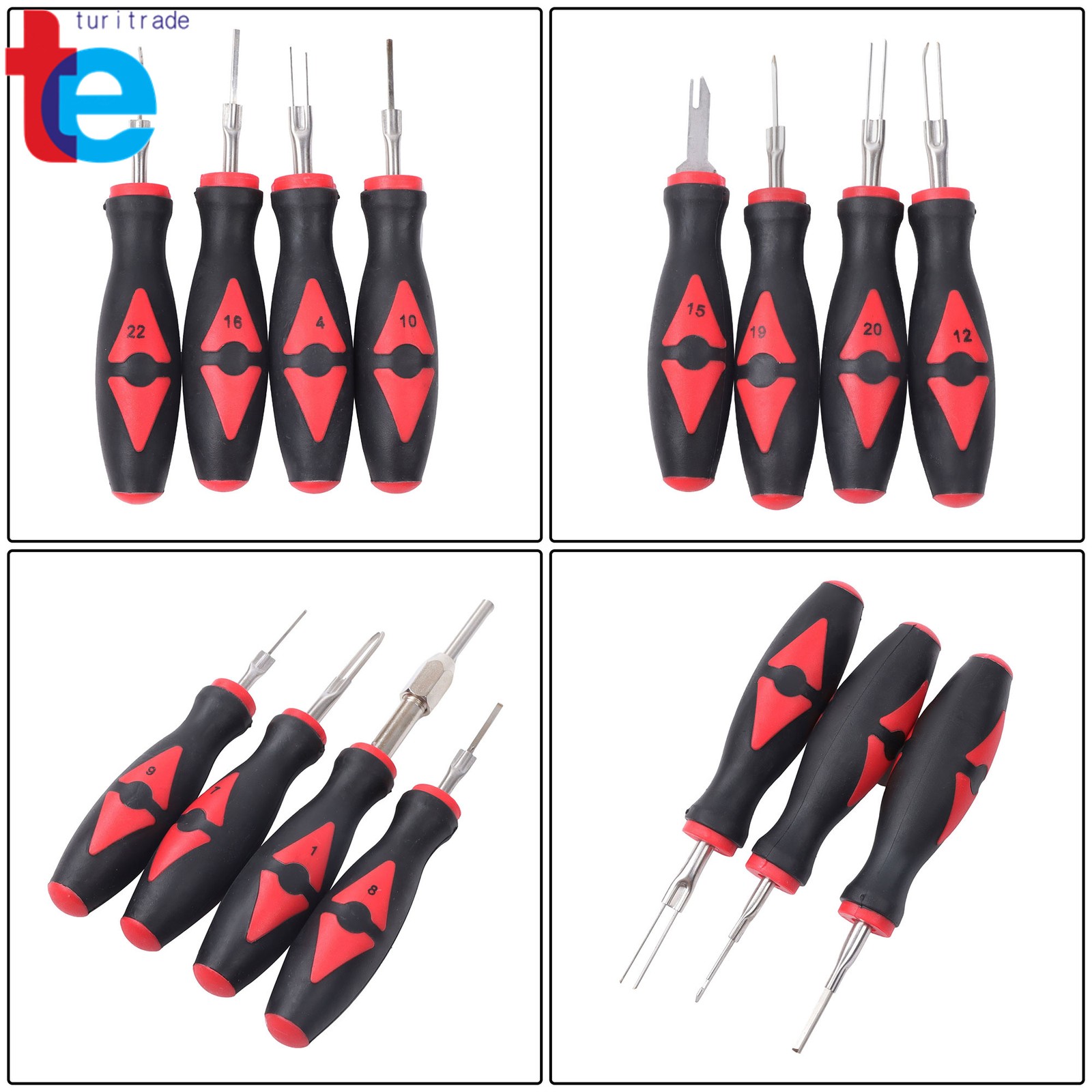 23Pcs Terminal Release Kit Universal Wire Connector Removal Pin Release Tool