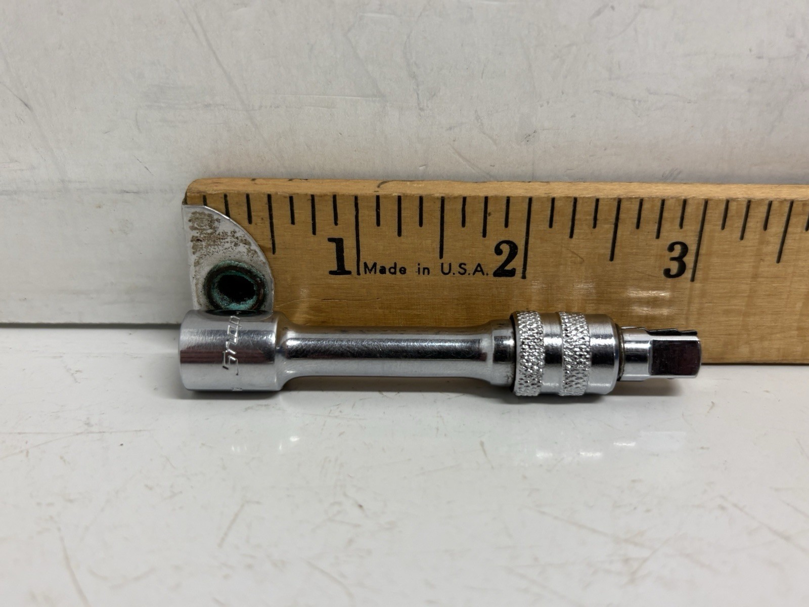 Snap-on TMXKL3 1/4” Drive 3” Long Locking Knurled Socket Extension A023