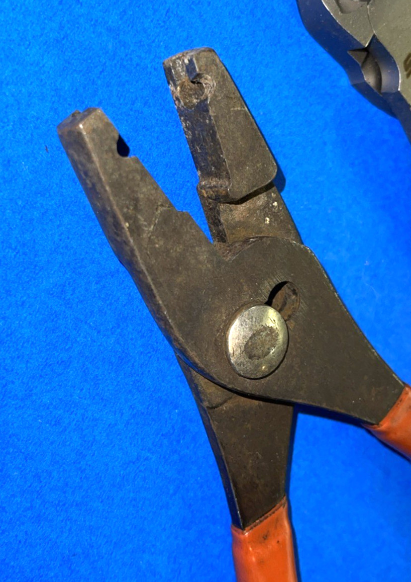 SNAP-ON TOOLS 3 PC. NEW DIAGONAL CUTTER & USED ADJUSTABLE JAW, HOSE CLAMP PLIERS