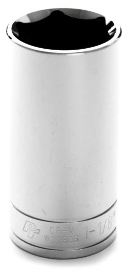 Wilmar W32336 Performance Tool 1/2 In. Drive 1-1/8″ Deep Well 6 Point Socket