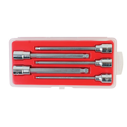 3/8″ Dr 5pcs Ball Point Long Hexagon Bit Socket Set 83TB-S5 with Plastic Case
