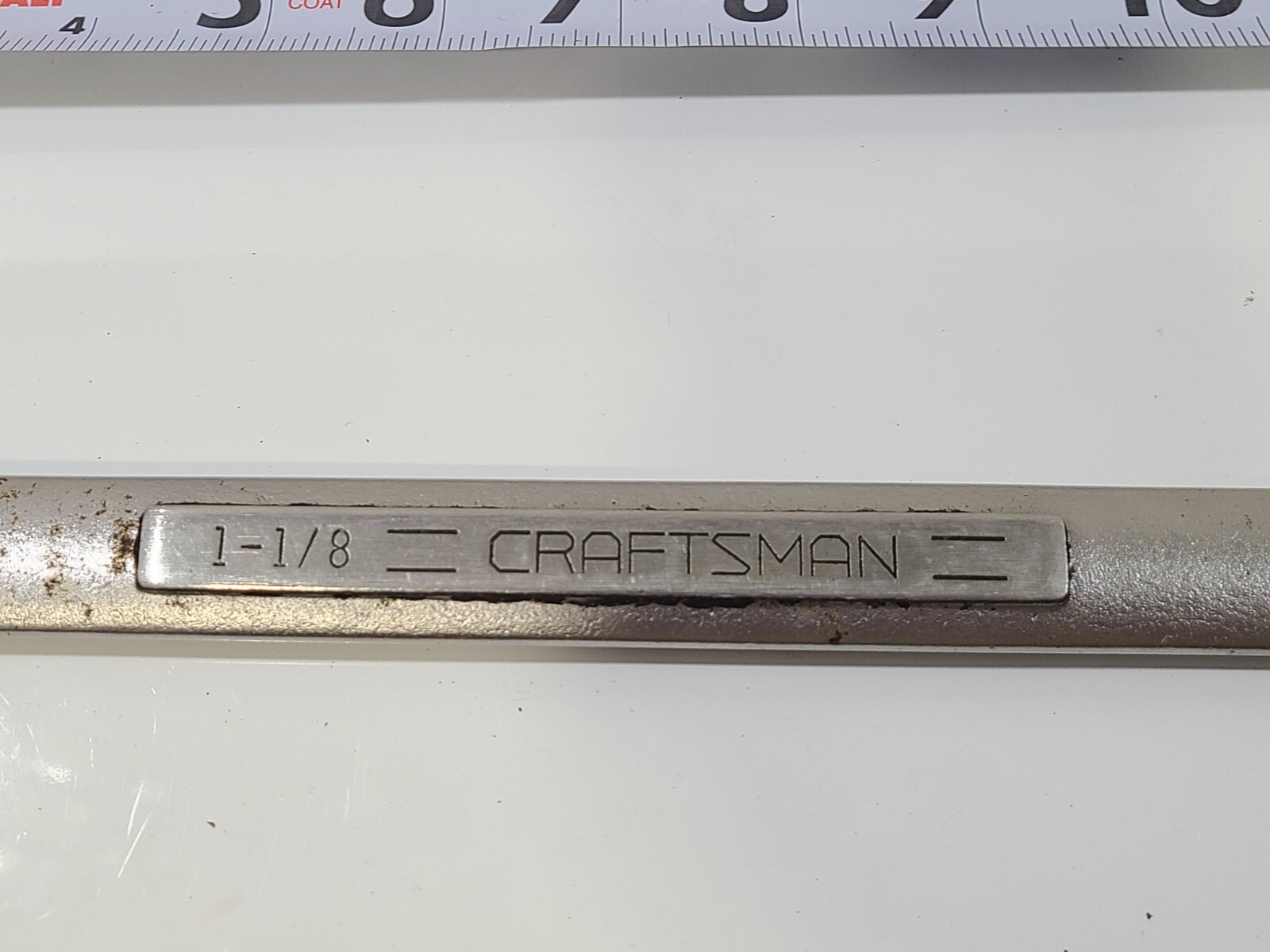 Lot Of 3 Vintage Craftsman U.S.A 1-1/16″-1-1/4″ Jumbo Combo Wrenches V Series