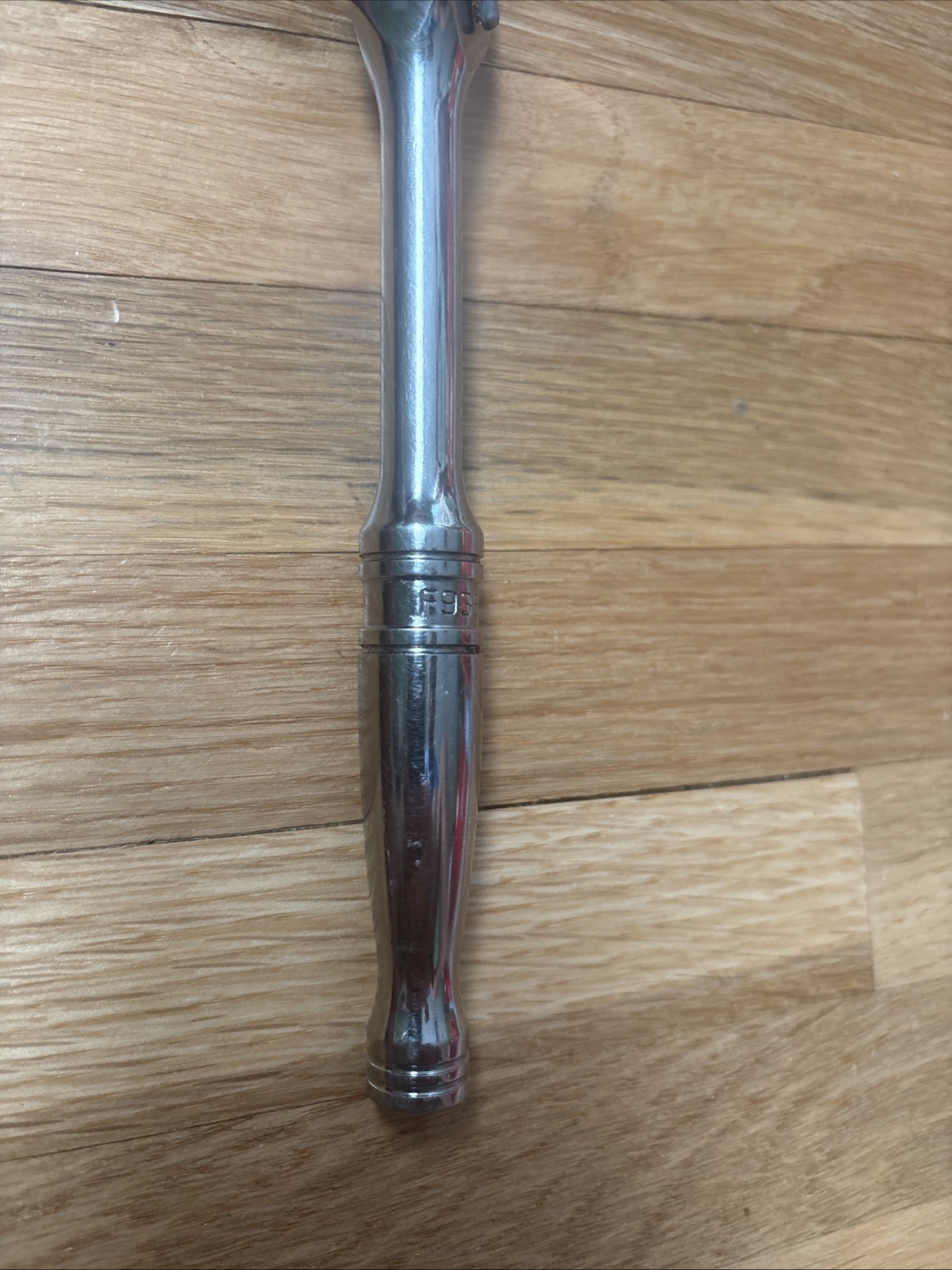 Snap-On F936 3/8″ Drive Fixed-Head Ratchet Chrome Handle USA