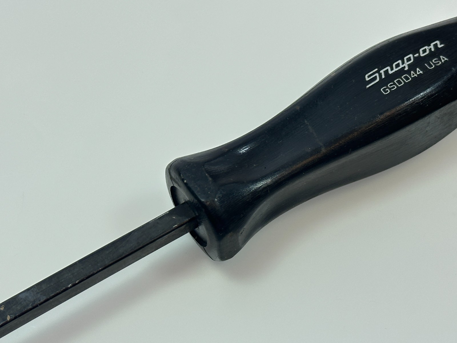 Snap On Tools USA GSDD44 Square Shank Industrial Heavy Duty Screwdriver, Black