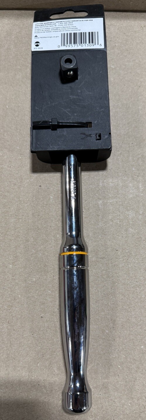 Gearwrench 1/2” Drive Standard Ratchet w/ Quick Release Teardrop 90t 81309T NEW