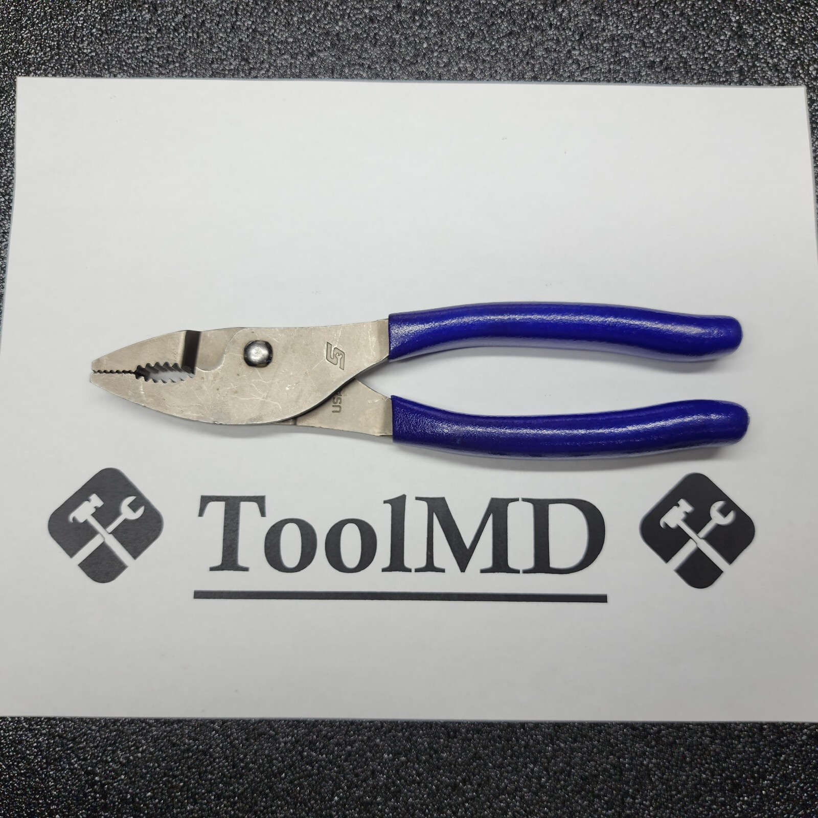 Snap-on Tools USA RARE USED DARK PURPLE 8″ Combination Slip-Joint Pliers 47ACF