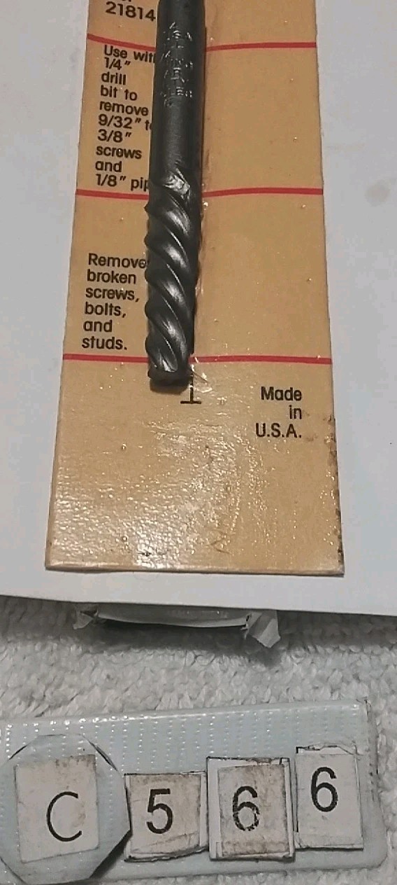 VERMONT AMERICAN 21814 #4 SPIRAL SCREW EXTRACTOR USA 🇺🇸