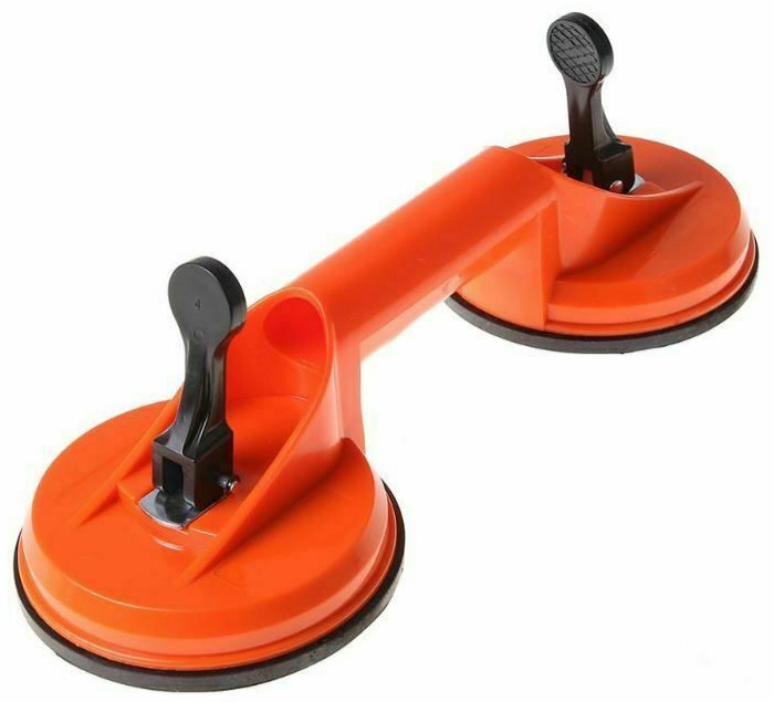 Double Large Suction Cup 4-1/2″ Dent Puller Dent Remover Rubber Pad Lifter H-D
