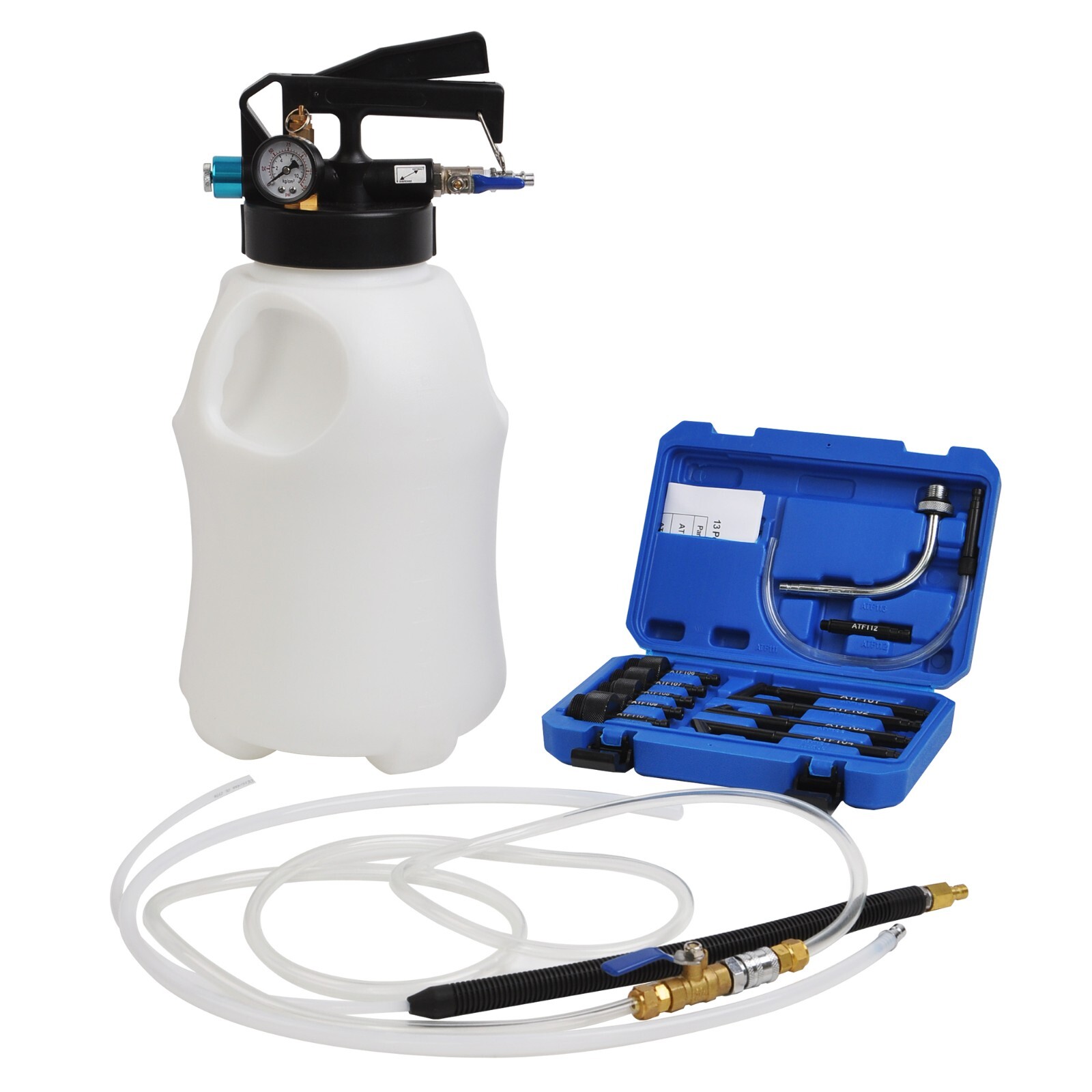 2 Way Pneumatic Transmission Oil Changer Gear ATF Oil Extractor&Refill Dispenser