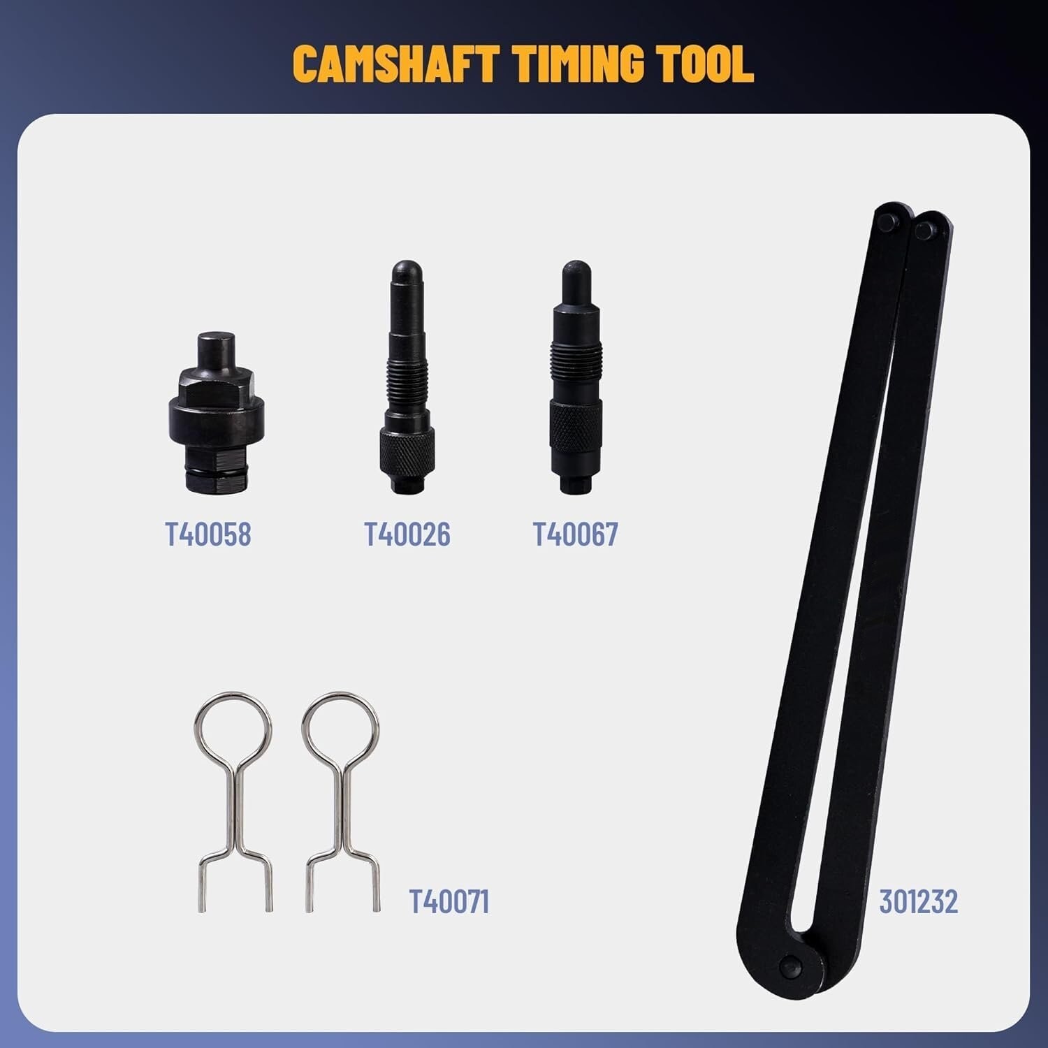 Engine Camshaft Timing Tool for Audi VW 2.0/2.4/2.8/3.0/3.2/4.2/5.2 Porsche 3.0T
