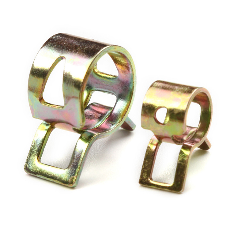 50/75Pcs Hose Spring Clips/Pliers Fastener Kit Fuel Line Water Pipe Tube Clamps
