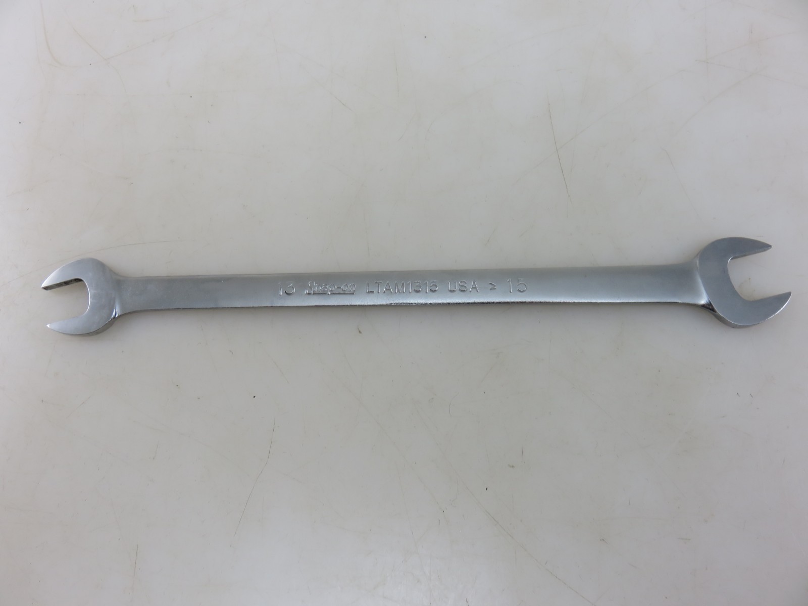 Snap-On METRIC LTAM1315 Low Torque Slimline Open End Wrench 13mm x 15mm