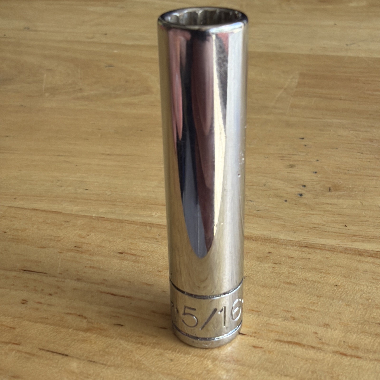 SK Tools 5/16″ Deep Socket 1/4″ Drive 12 Point S-K 44910 Made in USA