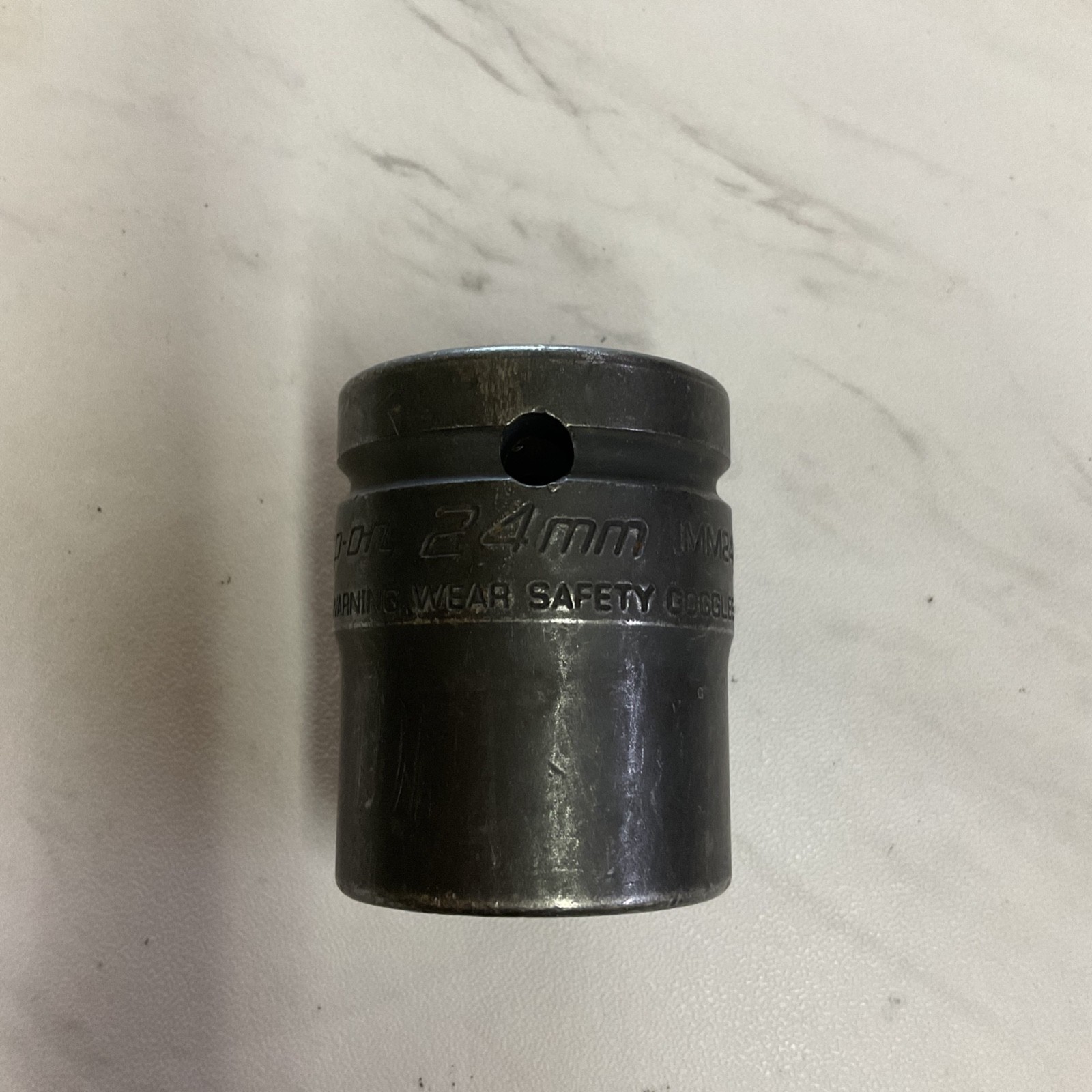 Snap-on IMM242A 3/4″ Drive 6-Point Metric 24mm Flank Drive Shallow Impact Socket