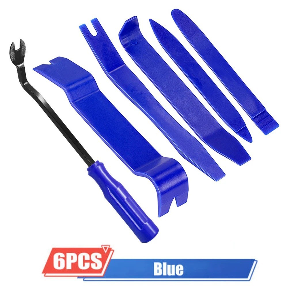 6PCS Auto Interior Trim Removal Tools Set Dashboard Panel Clip Pry Repair Kit