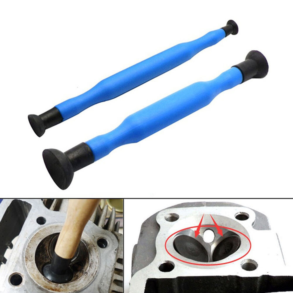 Set of 2PCS Valve Hand Lapping Grinding Tool Kit Suction Cup Lap Lapper Sticks