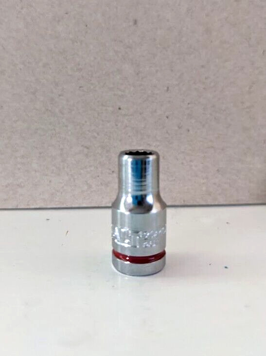 Kobalt 1/4″ Drive 12 Point SAE Sockets Red Color Band – PICK YOUR SIZE