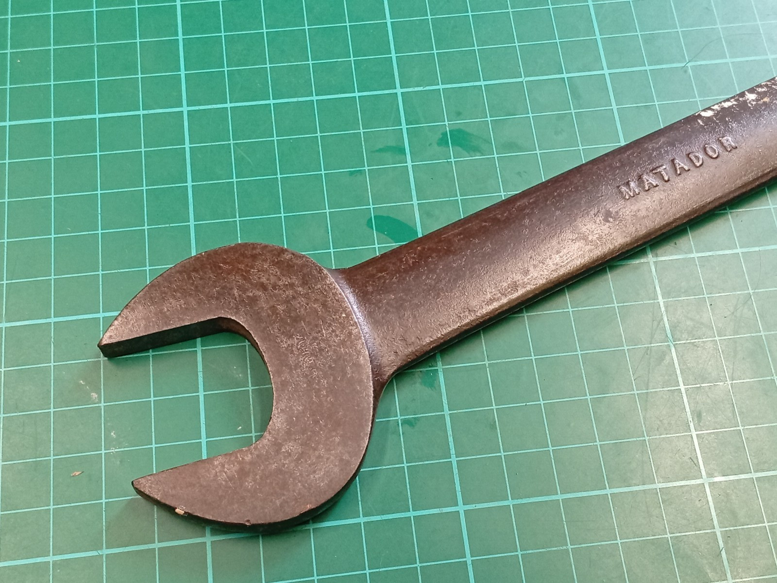 Vintage MATADOR, Super-Chrom 25mm x 28mm Open Ended Spanner