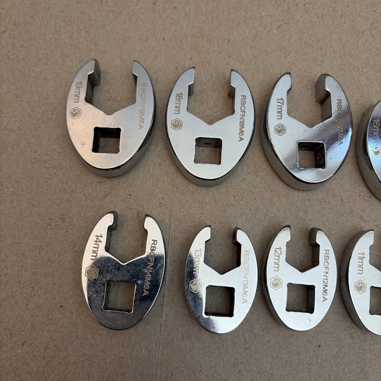 Matco Crows Foot Metric 10 Pc Set – 10-19mm