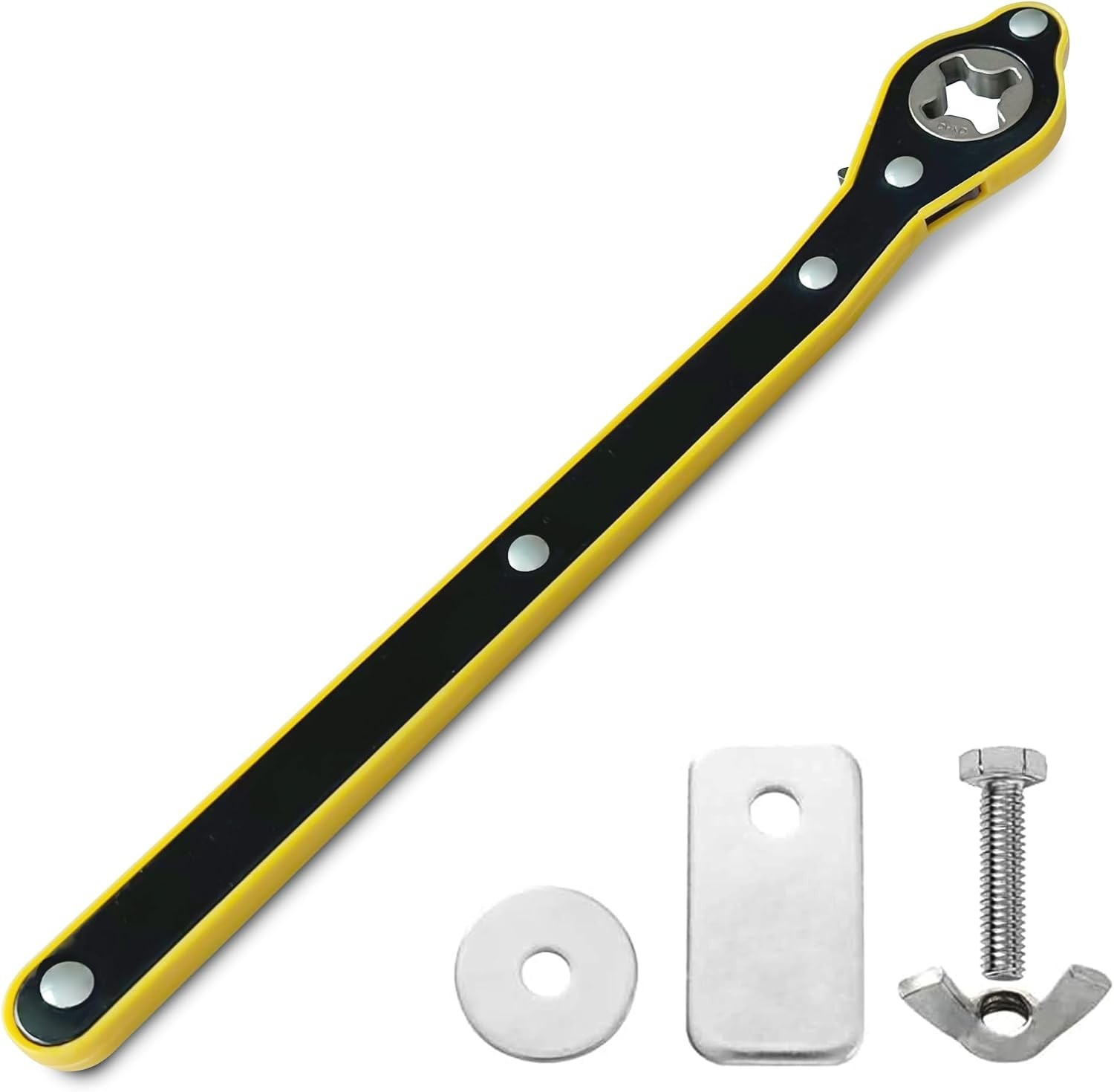 User-Friendly Scissor Jack Ratchet Wrench – Forward-Reversal for Versatile Usage