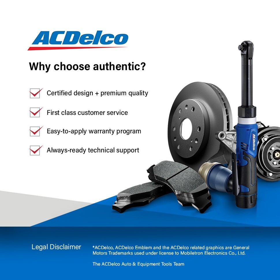 ACDelco AB1207LA-P2C Li-ion Interchangeable 2 Battery Packs with 1 Quick Charger