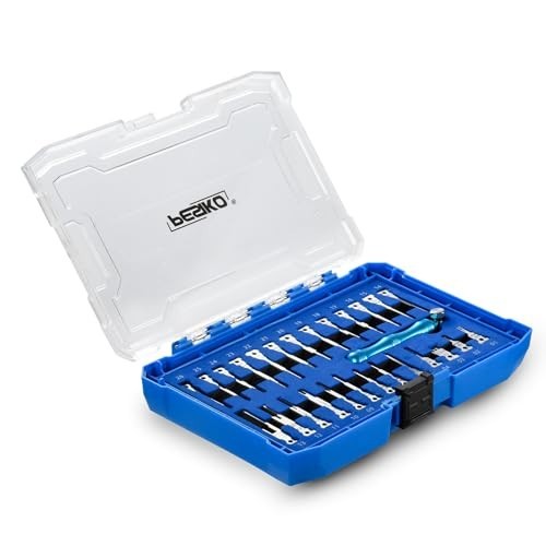 26PCS Terminal Removal Tool Kit – Interchangeable Tips for Deutsch, Molex, AMP,