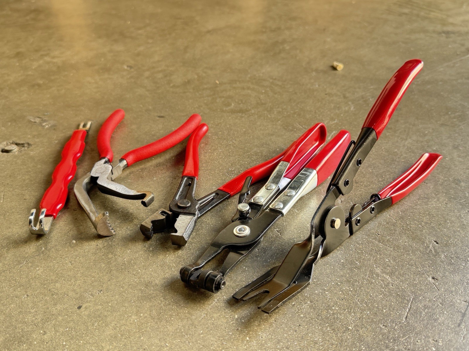 5Pcs Automotive Sensor Electrical Plug Disconnect Pliers Connector Removal Tool