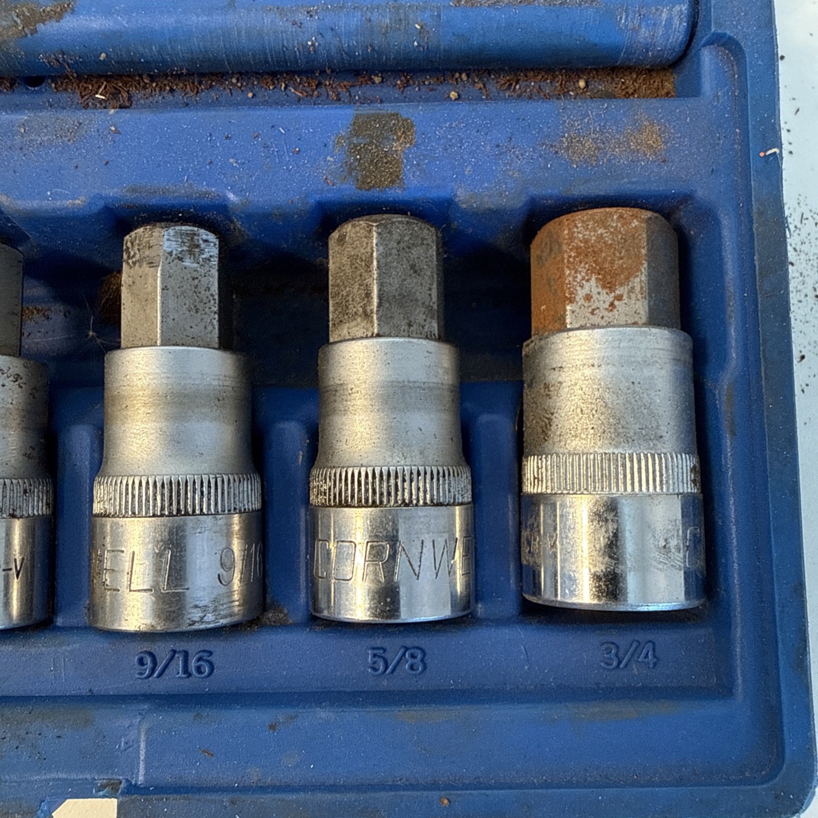 Cornwell CBS723S 1/4” & 3/8” Drive Allen Bit Socket Set 1/8″ to 3/8″