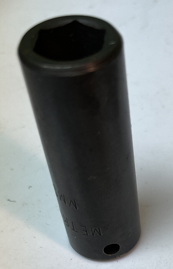 Metra 13mm,MMS-2213R Socket 3/8”Dr.6Pt.Magnetic,Oal.2 1/4″, sku(S06R)