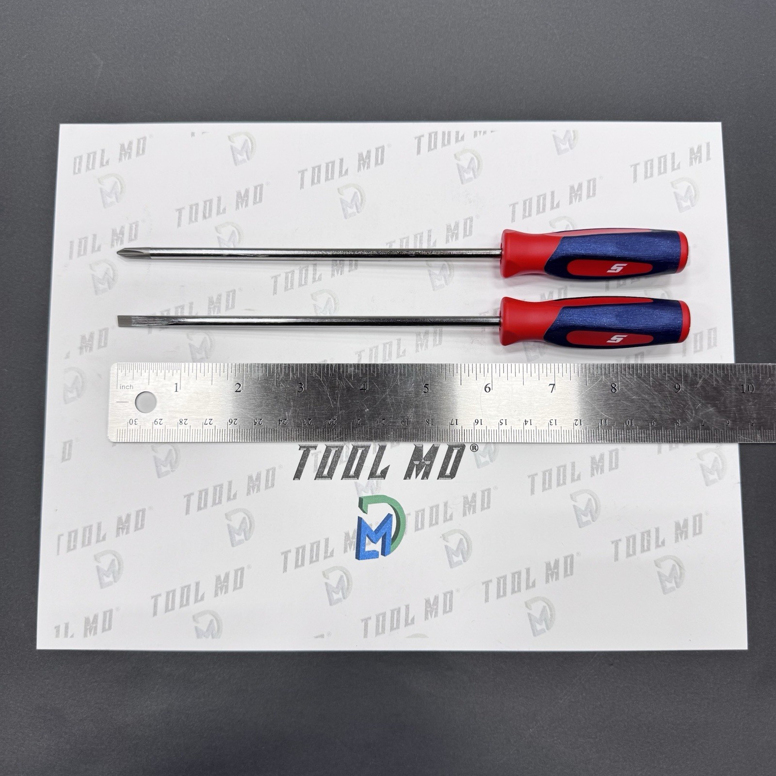Snap-on Tools 2025 RED WHITE BLUE 2pc Mini-Tip Long Screwdriver Set SHD306AM