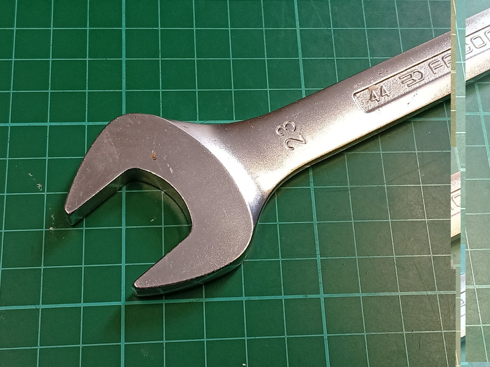 Facom No44, 21mm x 23mm, Open Ended Spanner, Made In France