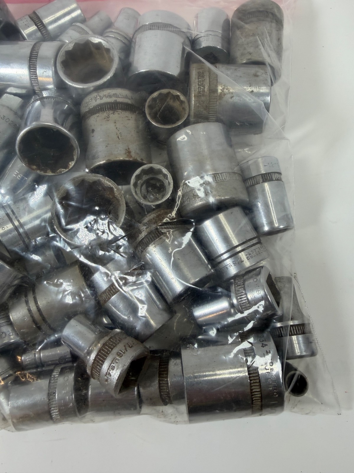 Large Indestro Socket Lot Various Sizes 10 Lbs #2