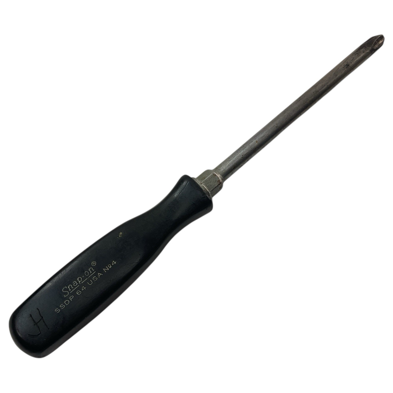 Snap-on Tools Phillips Screwdriver SSDP64 No. 4 Black Handle As Pictured USA