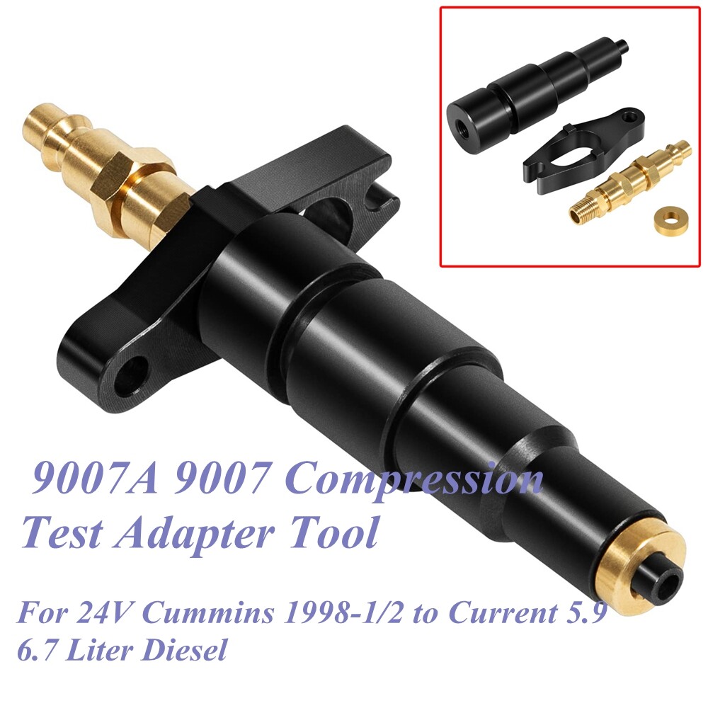 Compression Test Adapter Tool Fits for 6.7L 5.9L Cummins Diesel Engine Dodge Ram