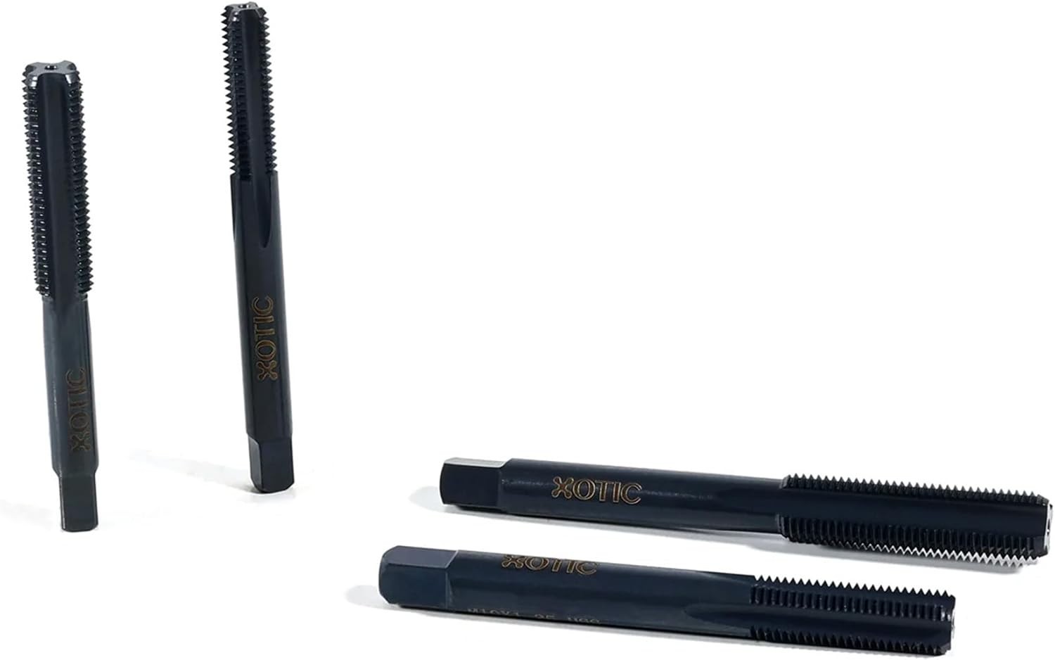 Combo Thread Chaser Tool M8 x 1.25, M10 x 1.25, M11 x 1.25, M12 x 1.25 Set of 4