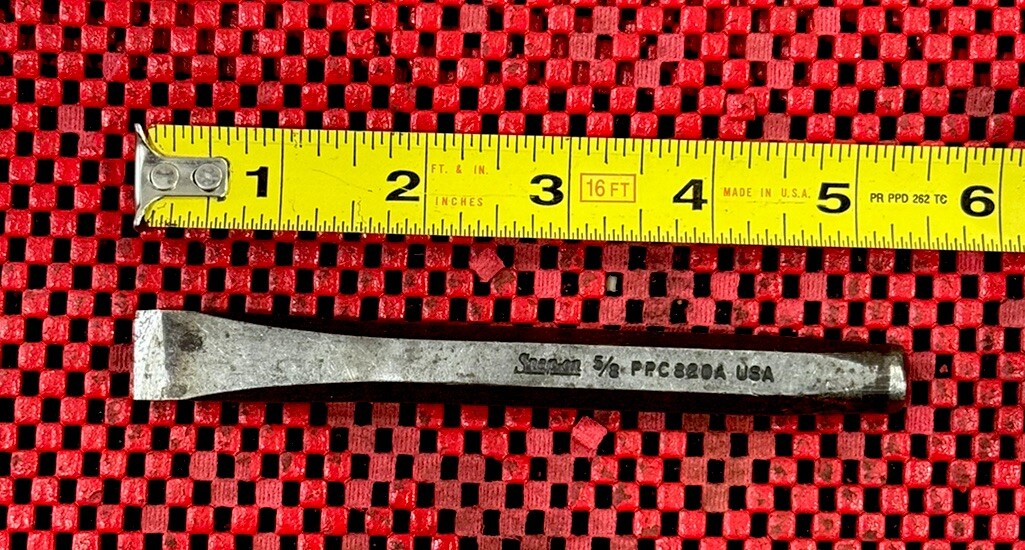 Snap-On Tools PPC820A *NICE* 6 1/2″ Length 5/8″ Flat Chisel USA Made S3