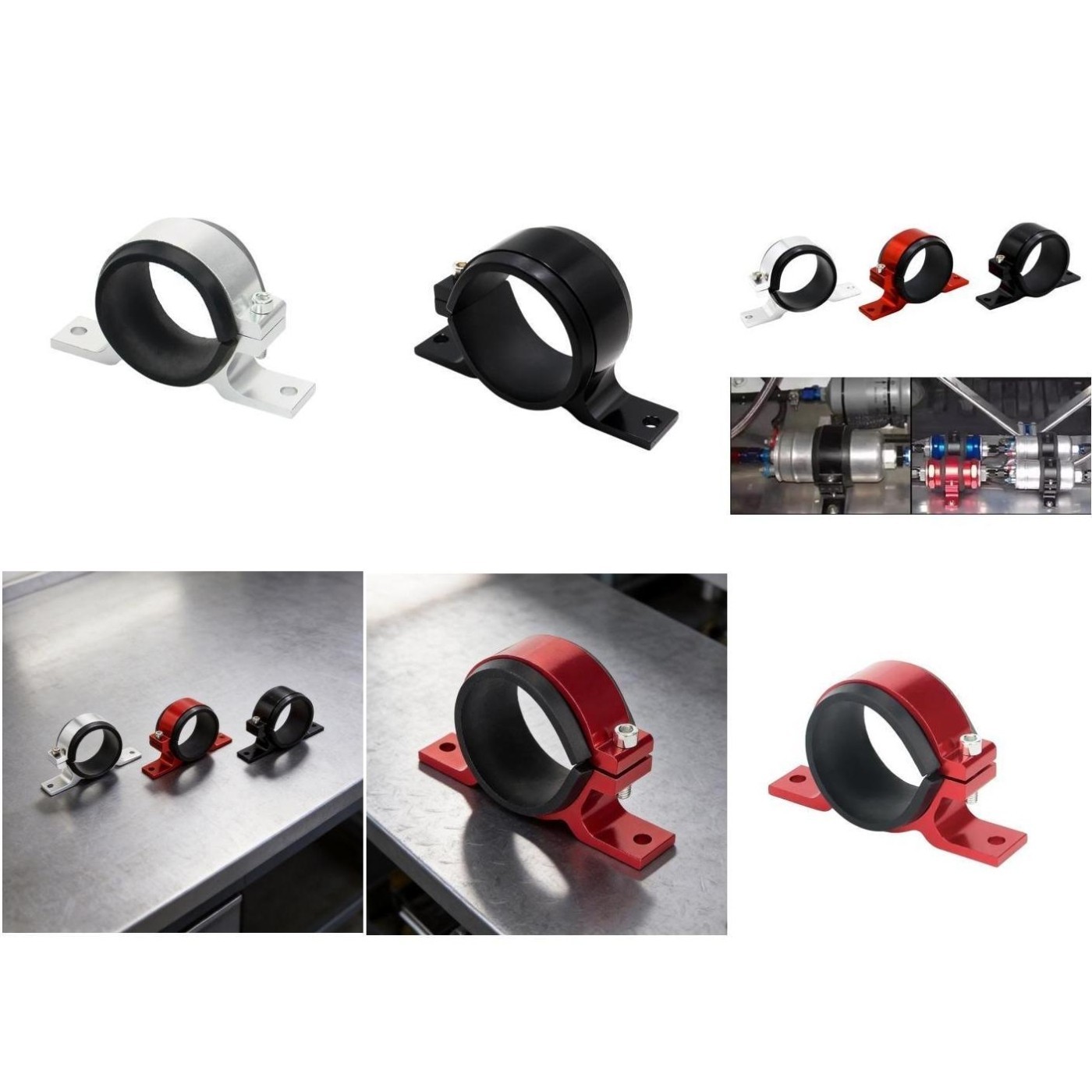 Pump Mounting Hardware Fuel Pump Bracket Quick-install Clamp Quick Installation