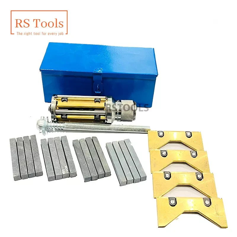 Cylinder Engine Hone Kit 2-1/2″ To 5-1/2″ Honing Machine + 4 Grit Stones RSTOOLS