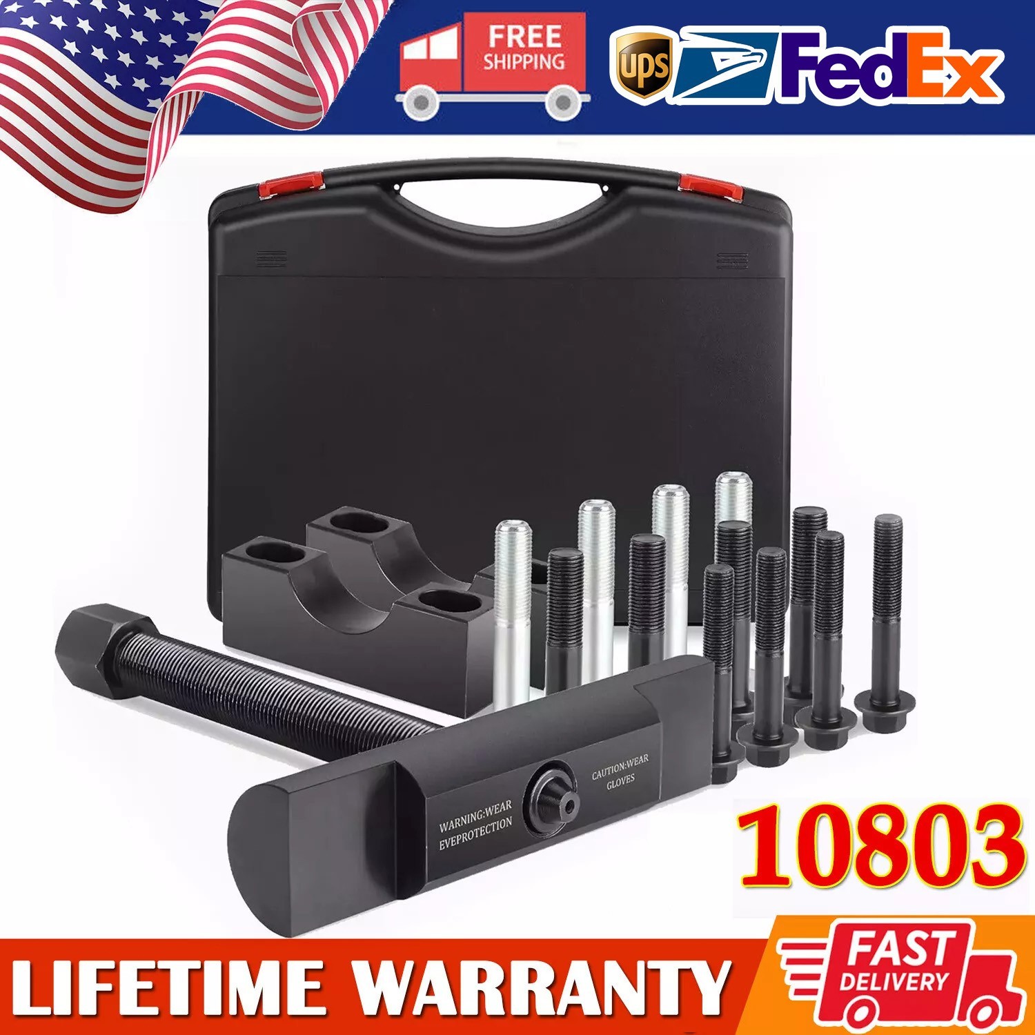 60050 Heavy Duty Yoke Puller Tool For Semi Trucks, Class 6-8 Trucks & Equipment