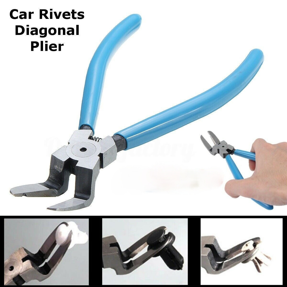 Car Push Pin Retainer Fastener Rivet Trim Clip Cutter Puller Pliers Removal Tool