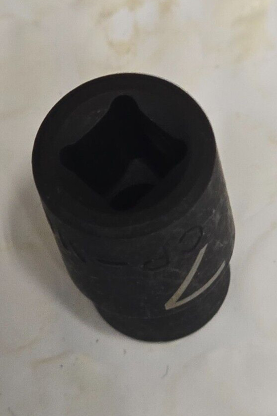 MATCO TOOLS «ADV» AP7M6V, 1/4″ DRIVE, 7MM. IMPACT SOCKET, SHALLOW, 6 POINT.