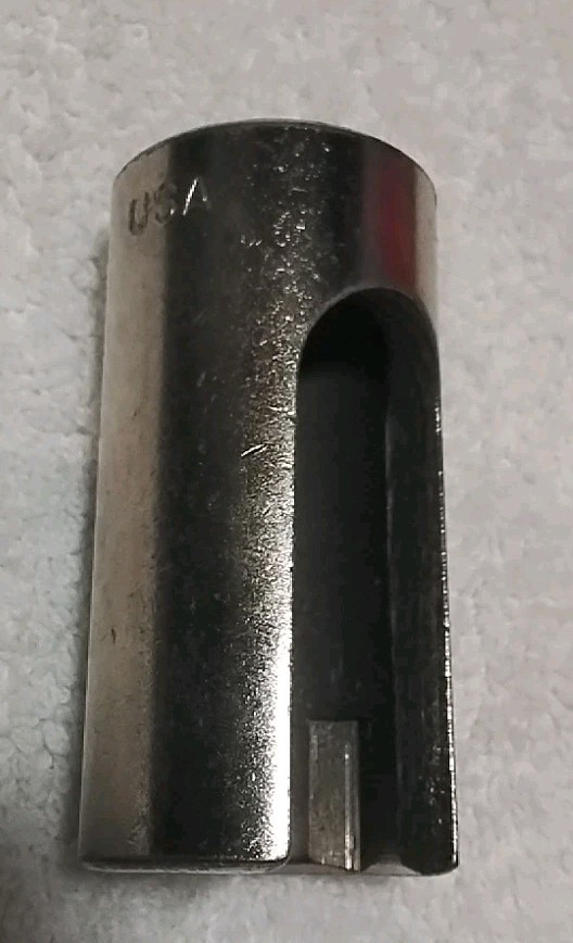 3/8″ DRIVE 7/8″ × 2-1/2″ LONG OXYGEN SENSOR SOCKET SAE USA 🇺🇸