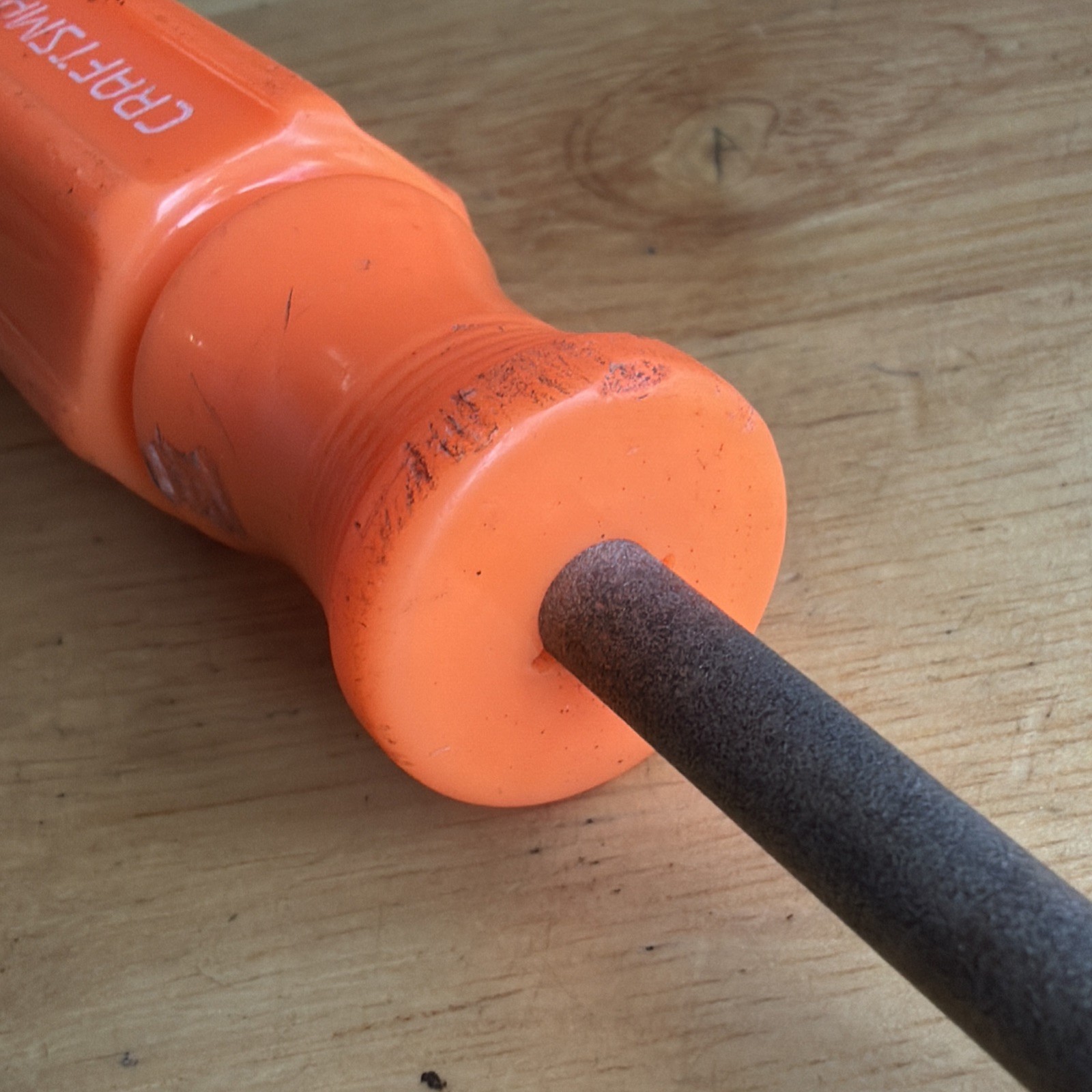 Craftsman P2 No. 2 Phillips Screwdriver Orange Handle 7.75″ OAL H WF 41555 USA