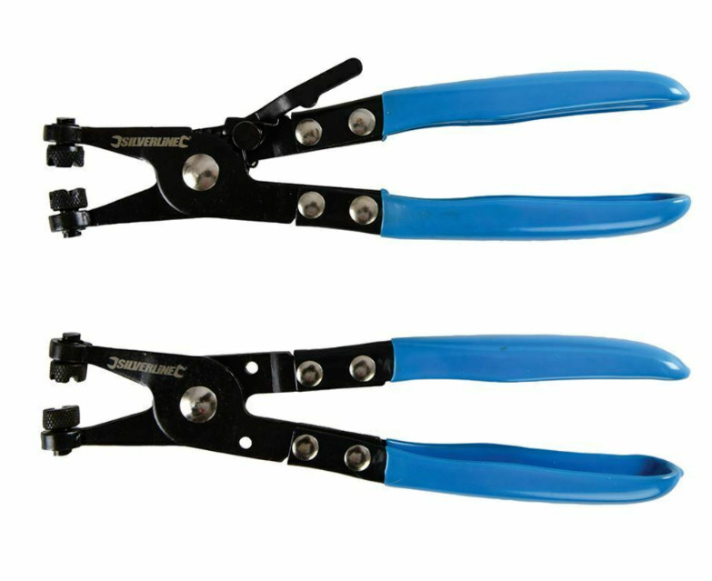 SILVERLINE HOSE CLAMP PLIER SET 2 PCE 220MM / 8-1/2″ 288930