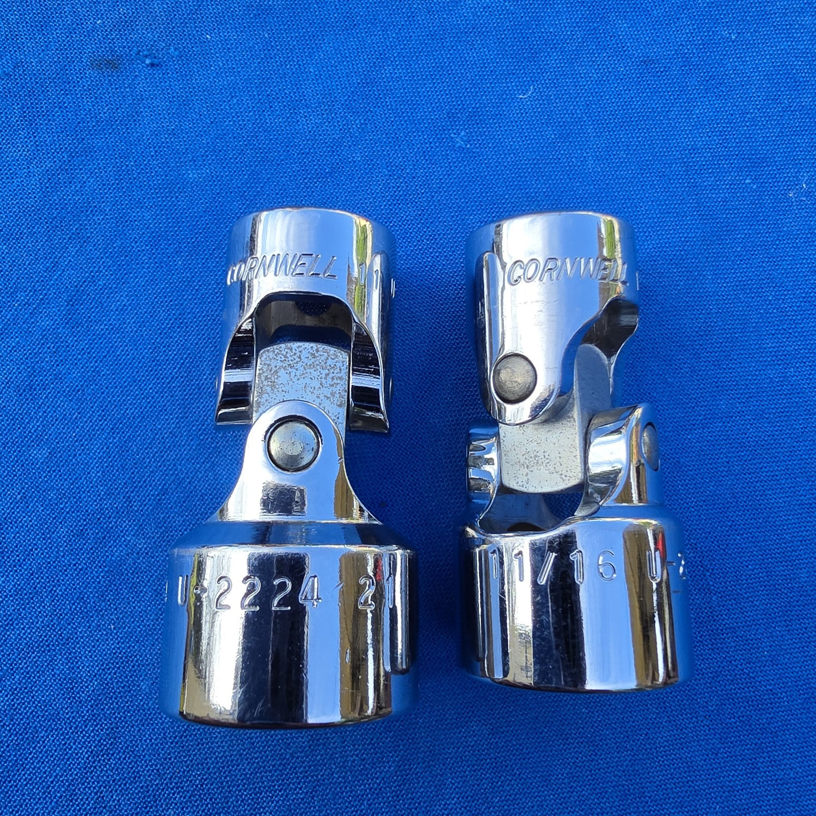 Cornwell 7pc SAE 3/8-3/4 Chrome Universal Swivel Socket Set 3/8″ Drive Mixed