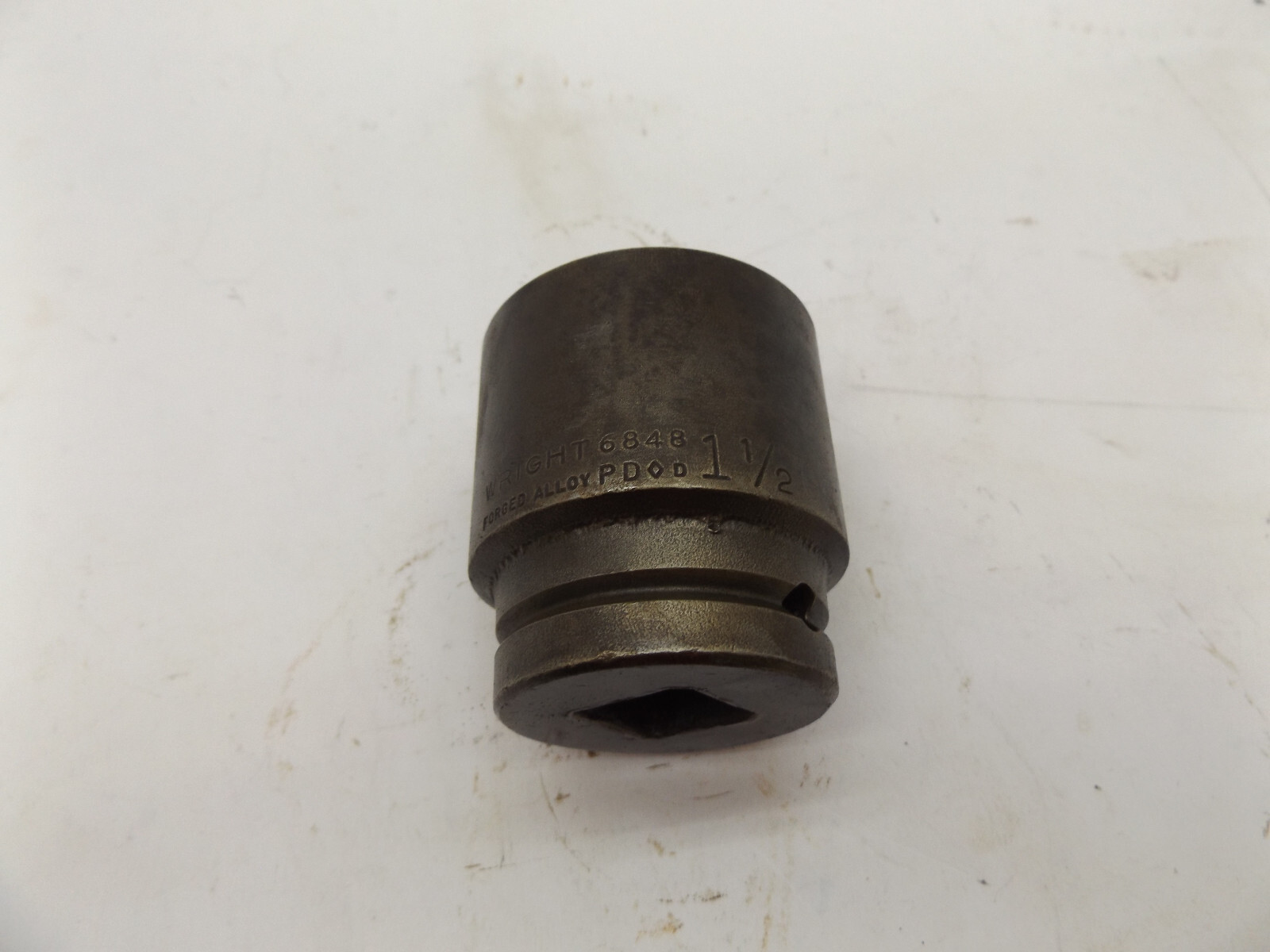 Wright 3/4″ Drive 1-1/2″ 6PT Impact Socket #6848 USA